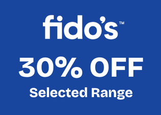 Fido’s 30% OFF Selected Range