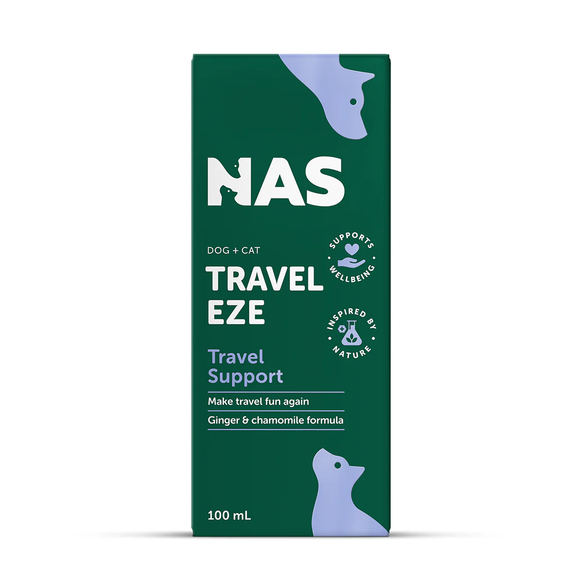 Natural Animal Solutions NAS TravelEze 100ml