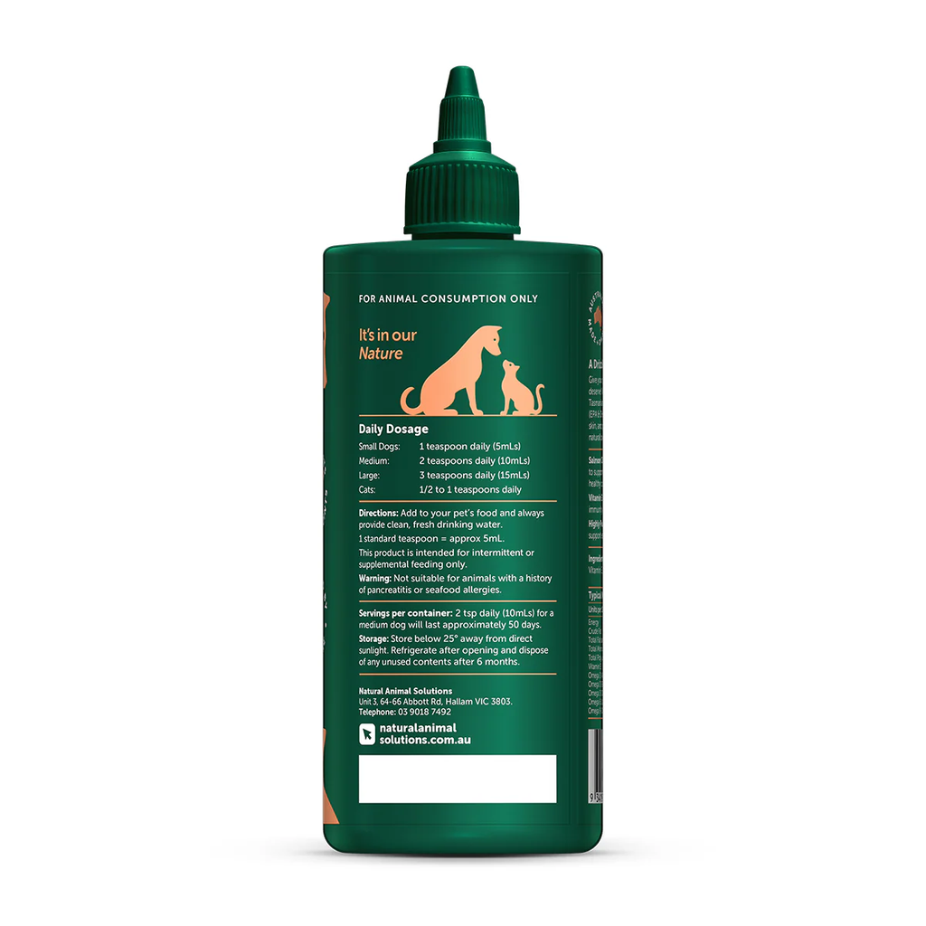 Natural Animal Solutions NAS Omega Oil - Salmon
