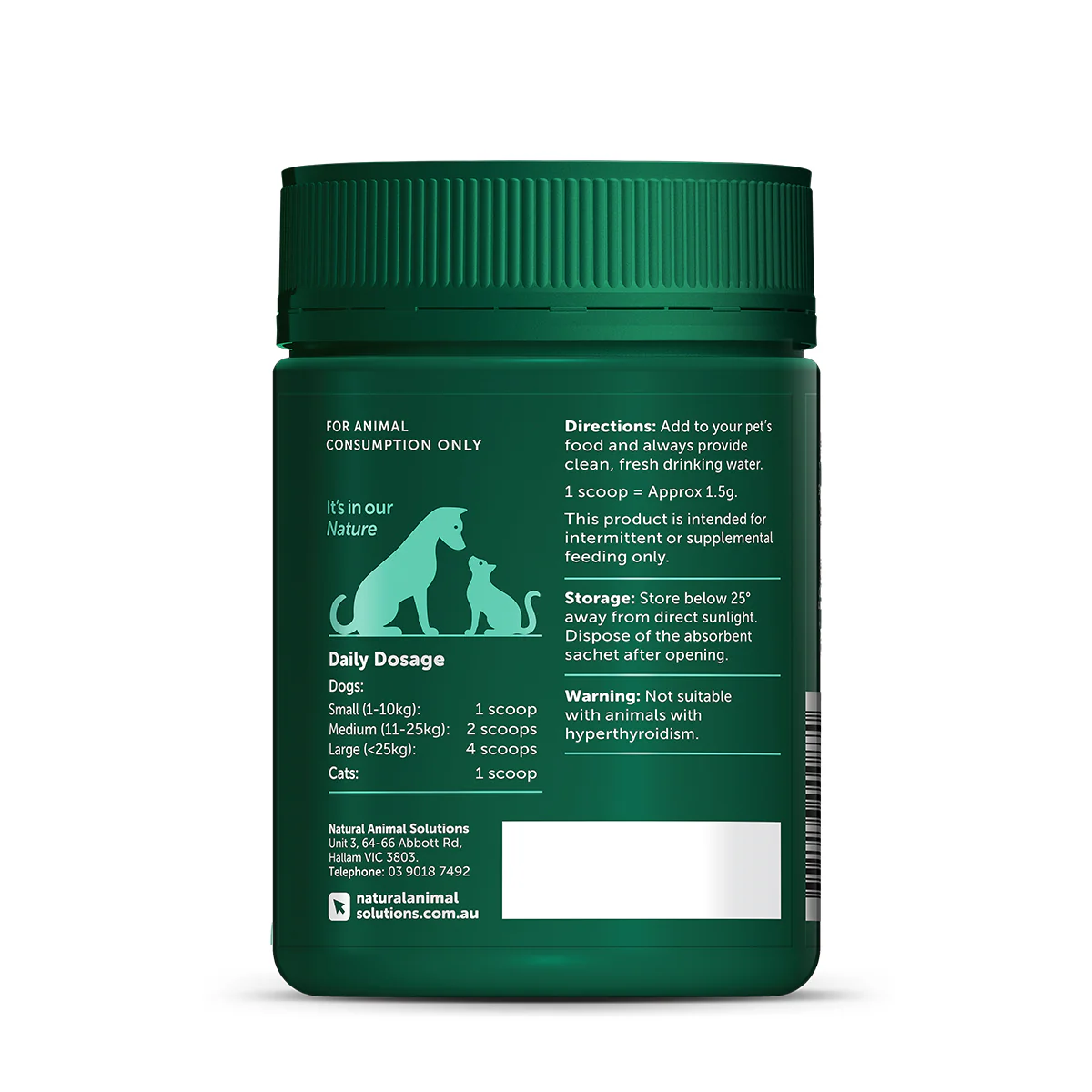 Natural Animal Solutions NAS Dental Powder