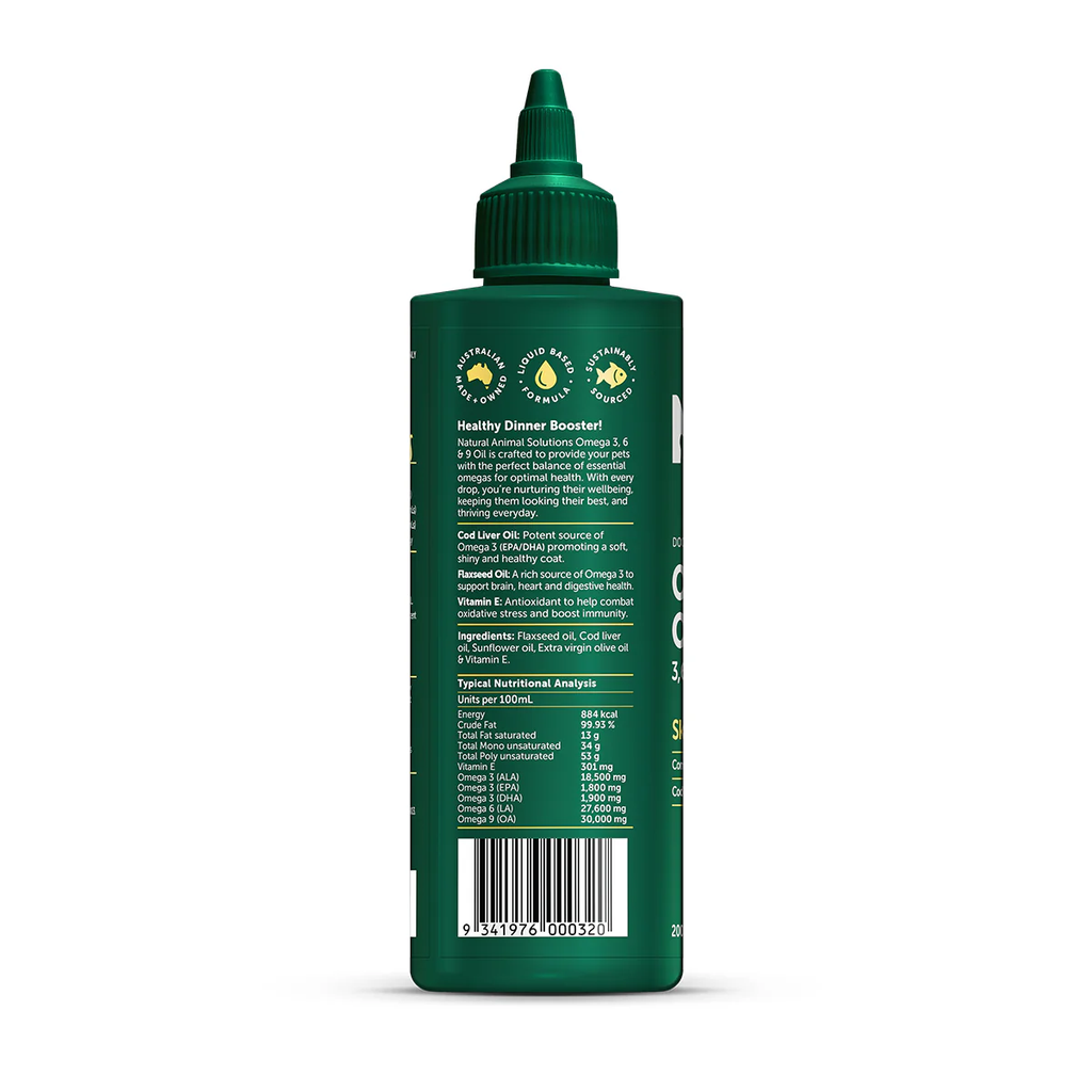 Natural Animal Solutions NAS Omega Oil 3 6 & 9