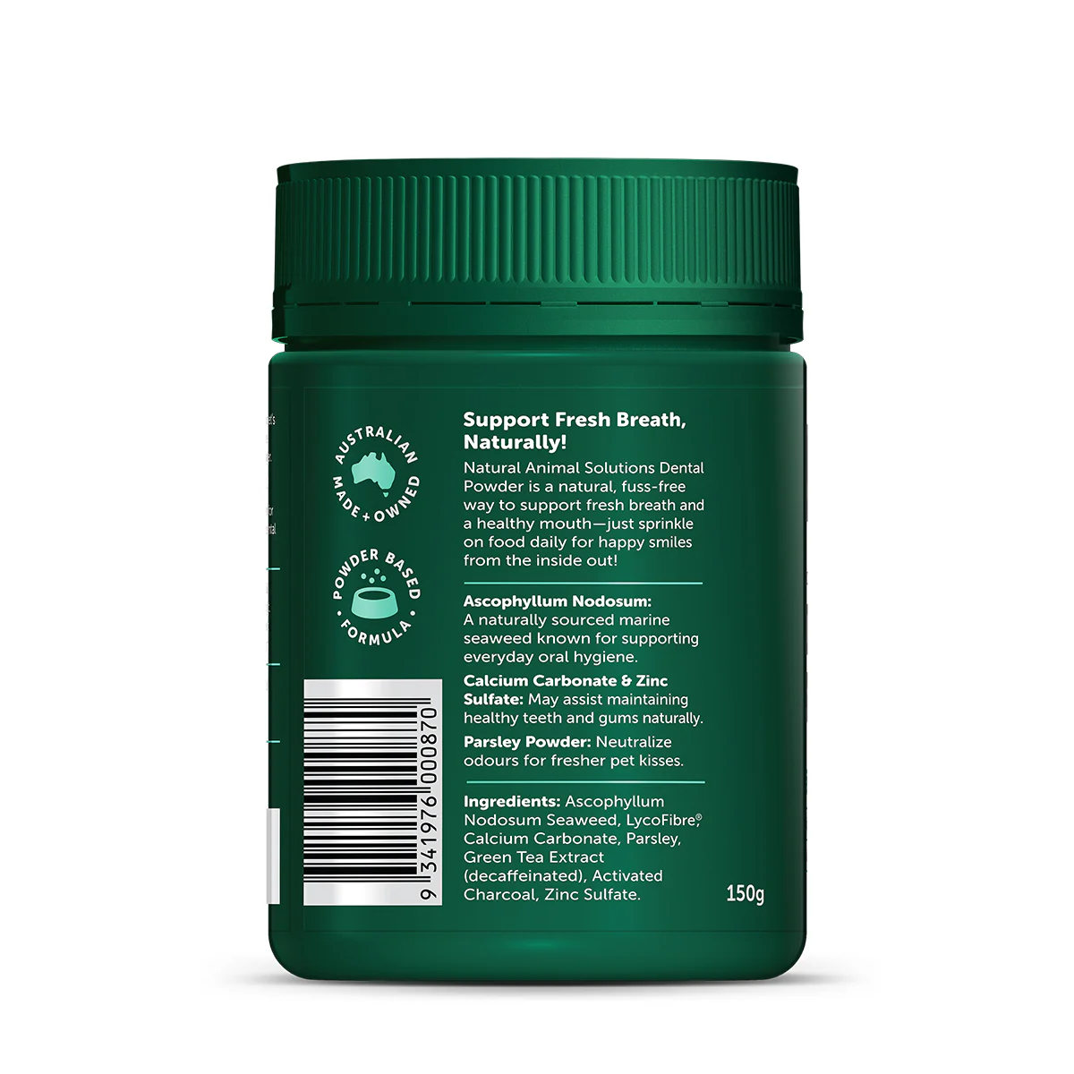 Natural Animal Solutions NAS Dental Powder