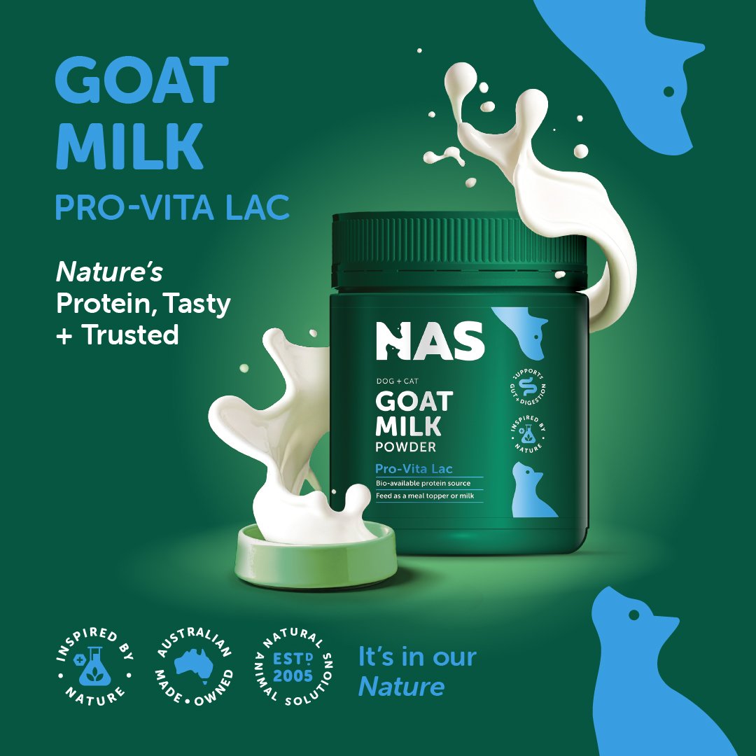 Natural Animal Solutions NAS Goat Milk Powder