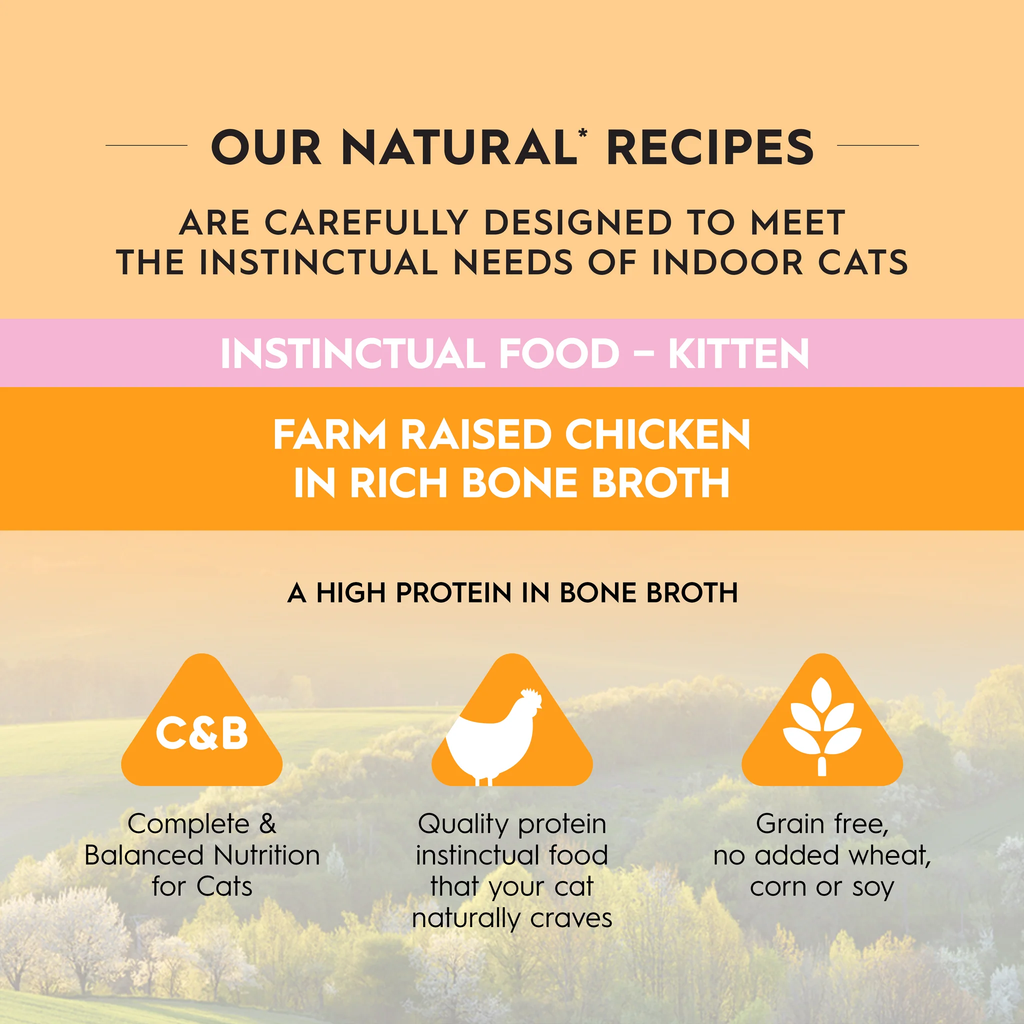 Triology Kitten Wet Food Chicken in Bone Broth 85g 24pack