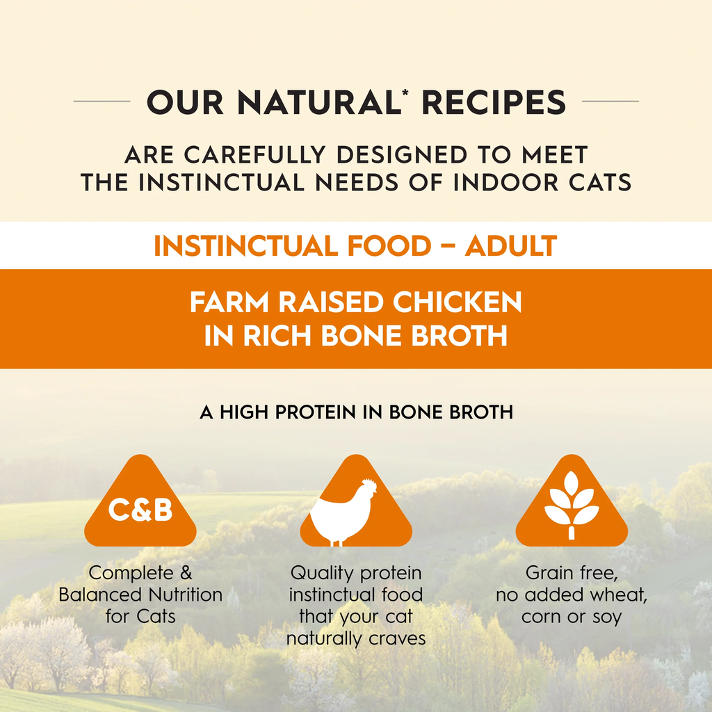 Triology Adult Cat Wet Food Chicken in Bone Broth 85G 24pack