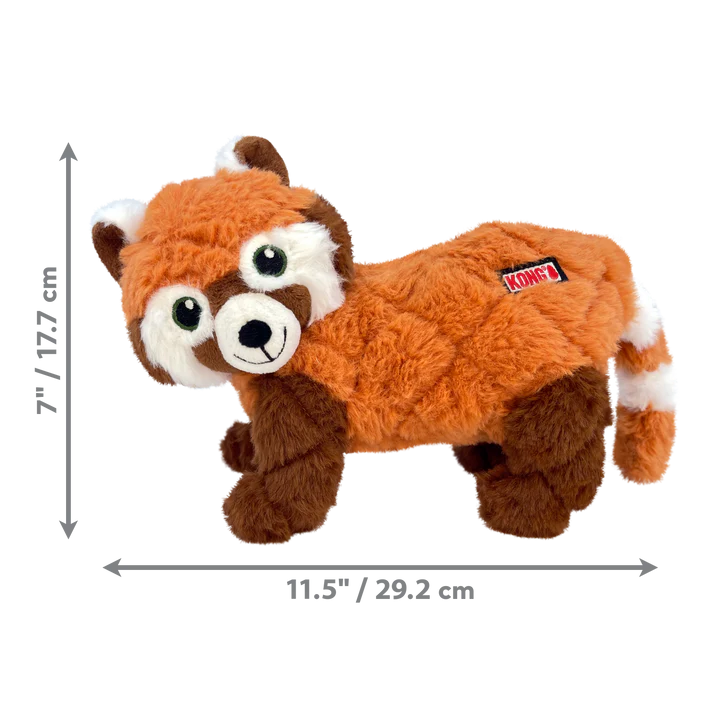 Kong Dog Toy Scampers Red Panda Medium
