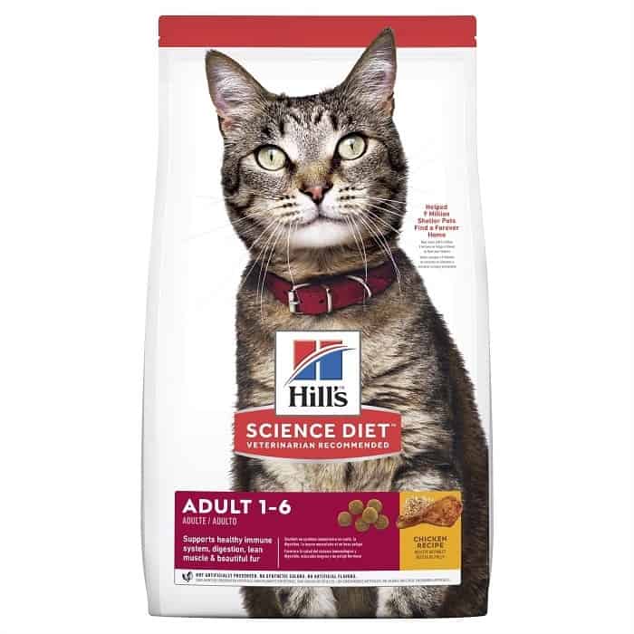 Hill's Science Diet Adult Cat Optimal Care Chicken Recipe Food