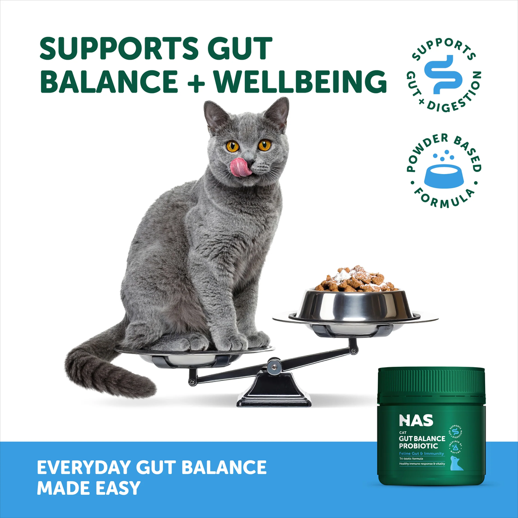 Natural Animal Solutions NAS Gut Balance Probiotic - Feline 80g