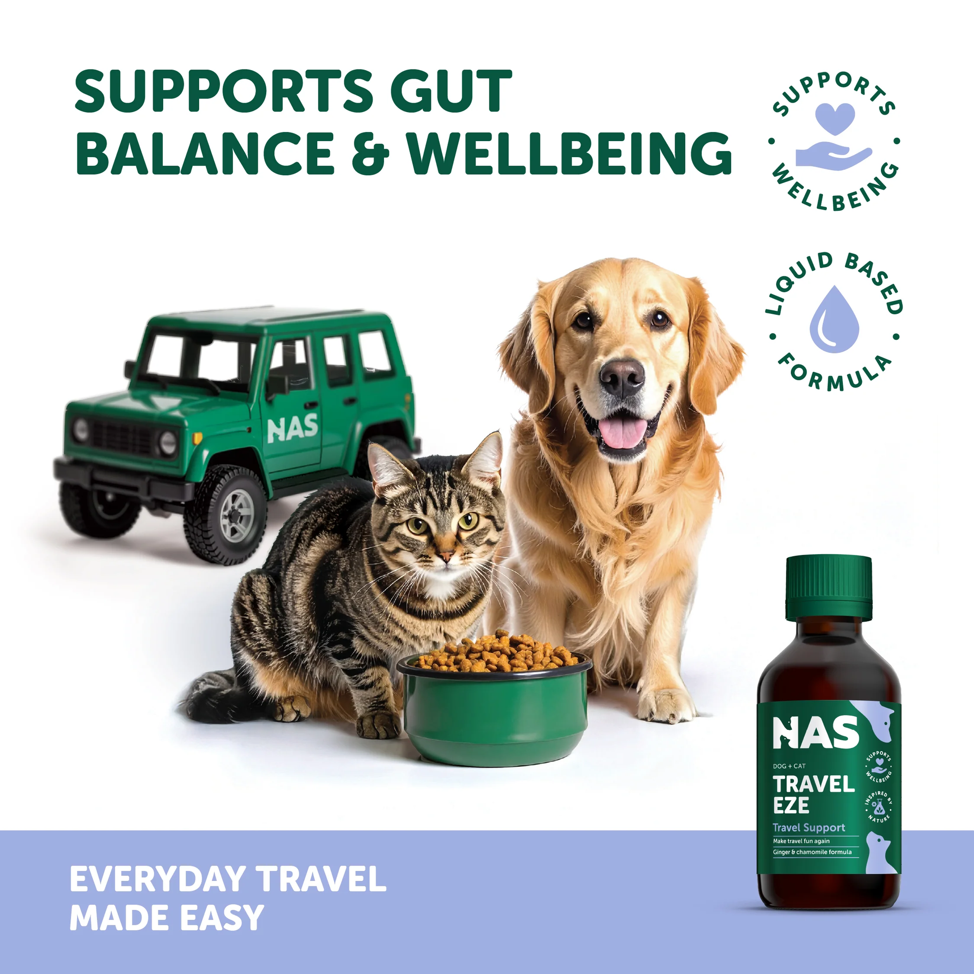 Natural Animal Solutions NAS TravelEze 100ml