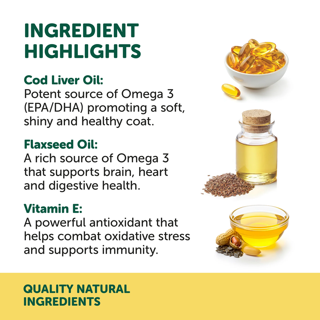 Natural Animal Solutions NAS Omega Oil 3 6 & 9