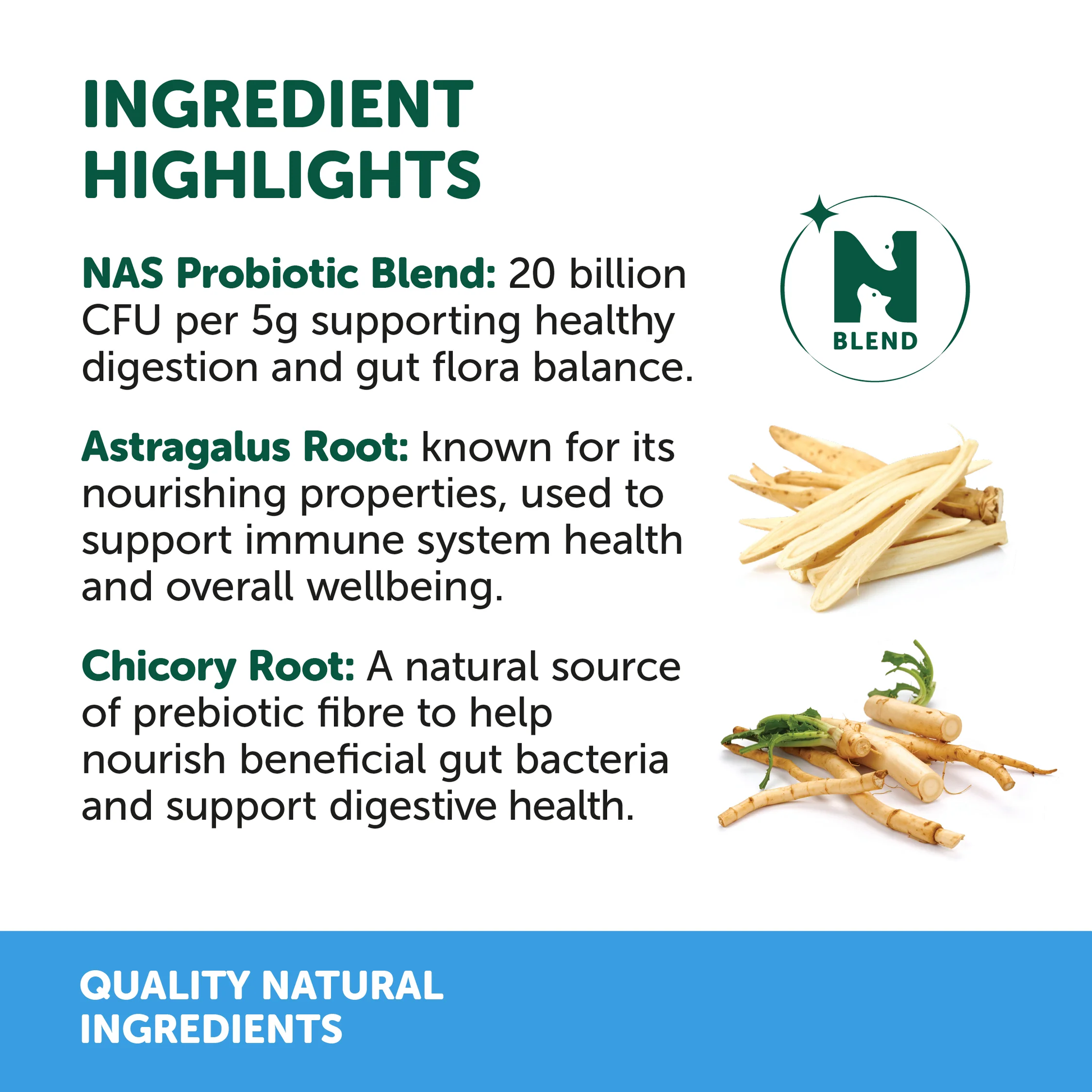 Natural Animal Solutions NAS Gut Balance ProBiotic - Natural for Dogs and Cats