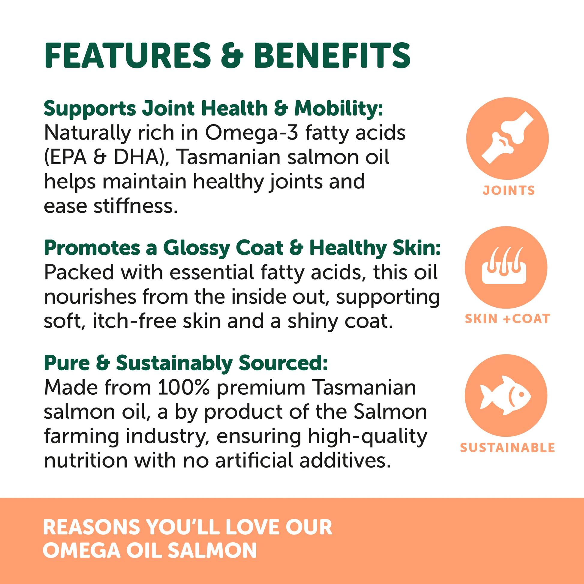 Natural Animal Solutions NAS Omega Oil - Salmon