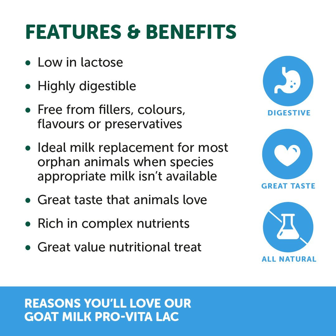 Natural Animal Solutions NAS Goat Milk Powder