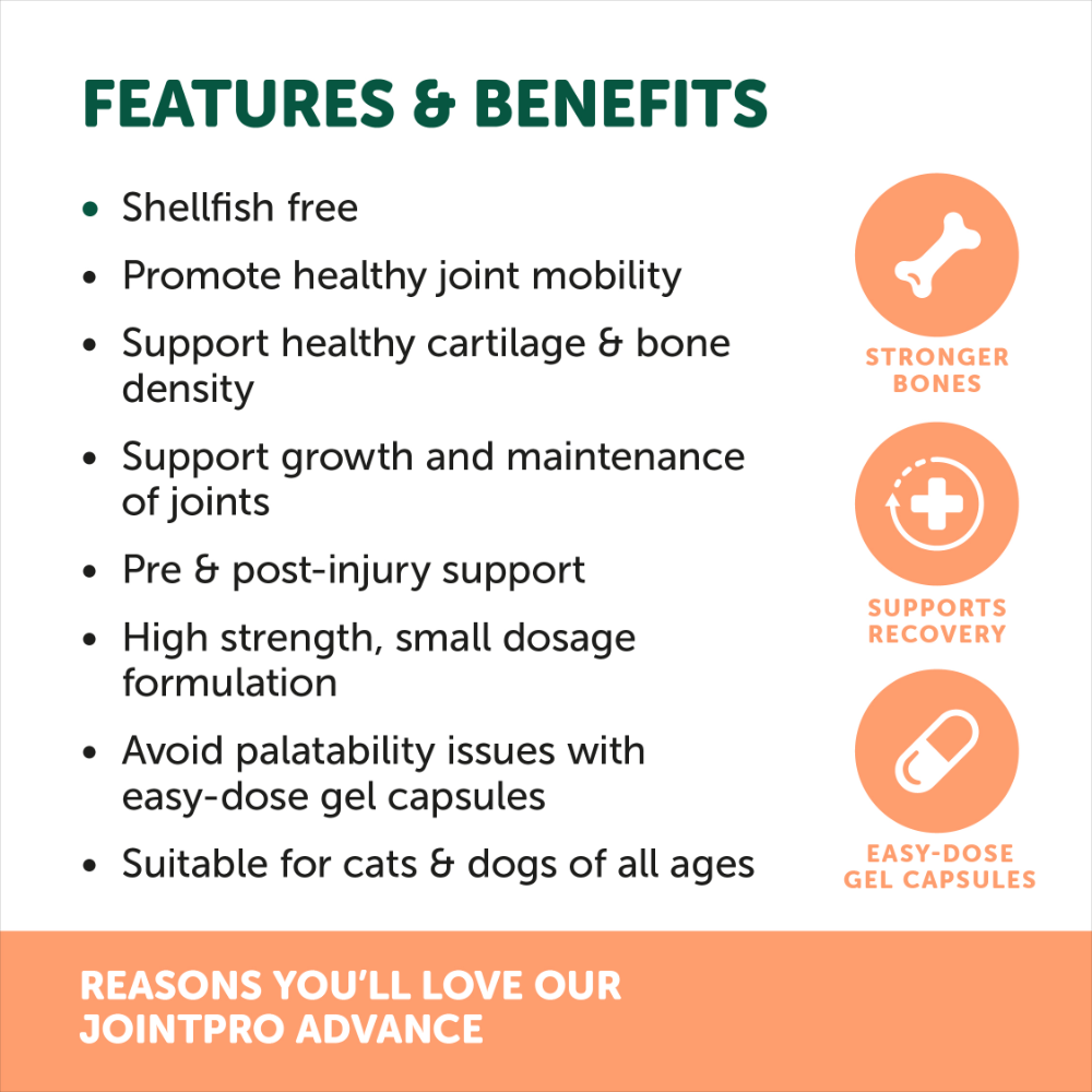 Natural Animal Solutions NAS Jointpro Advance™ 60 Tablets