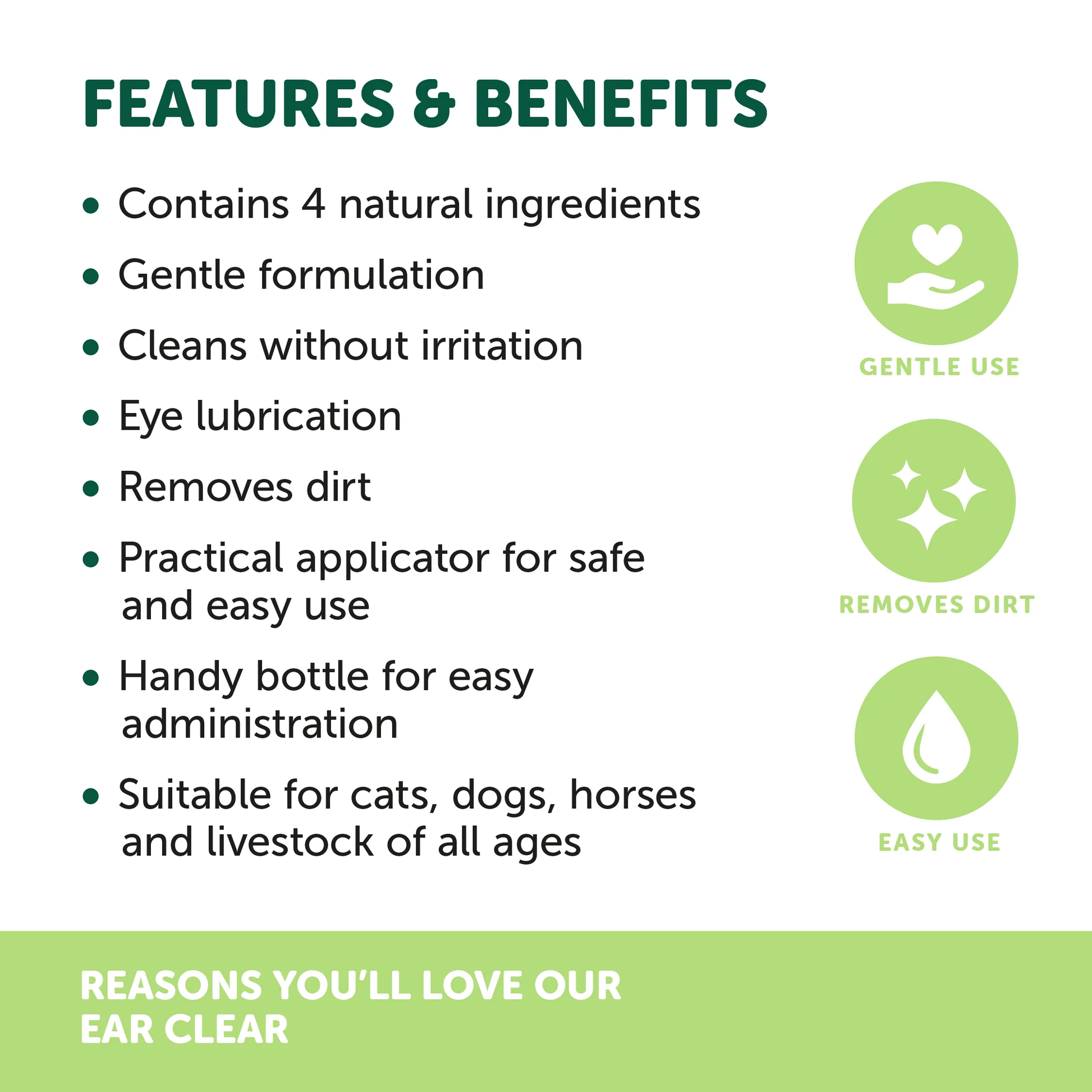 Natural Animal Solutions NAS Eye Clear 15ml