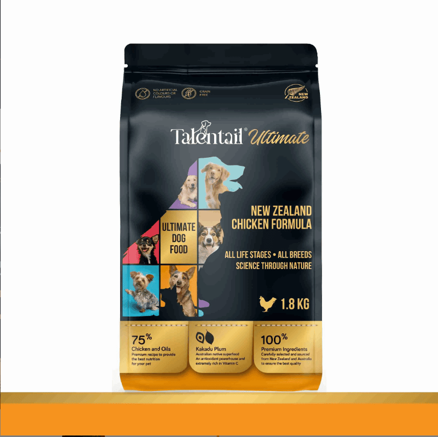 Talentail Ultimate Dog Food New Zealand Chicken 1.8kg