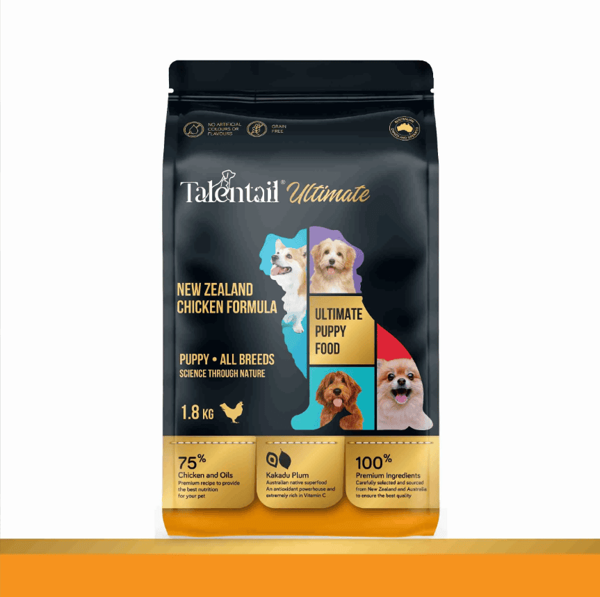 Talentail Ultimate Puppy Food New Zealand Chicken 1.8kg