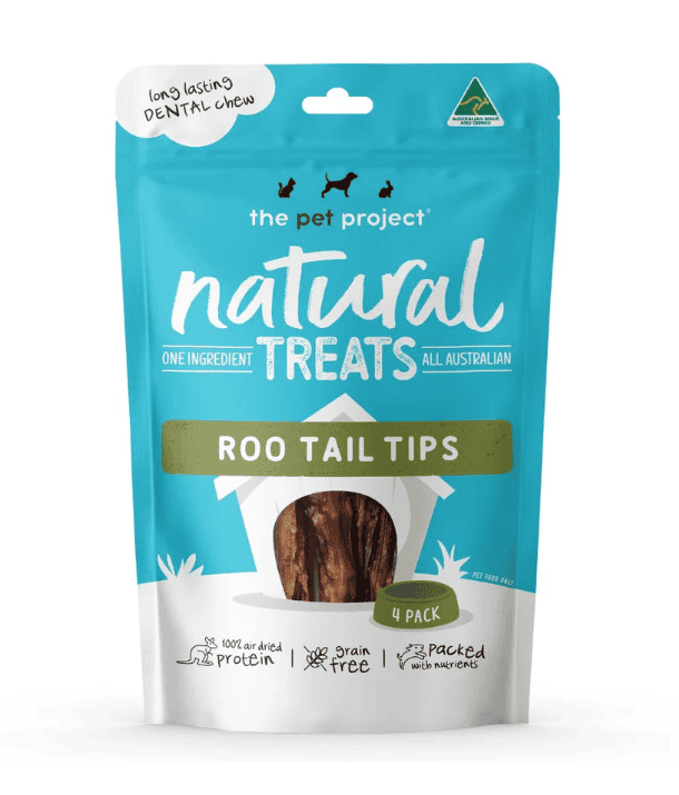 The Pet Project Kangaroo Tail Tips Natural Treats