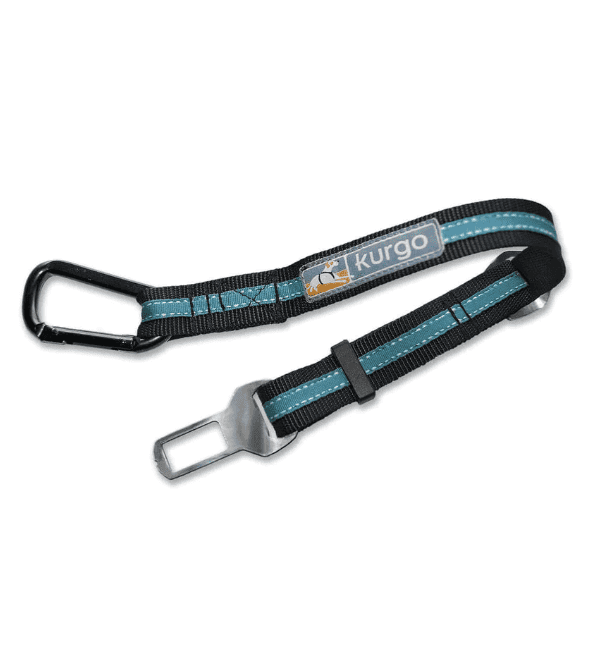 Kurgo Direct to Seatbelt Tether - Blue
