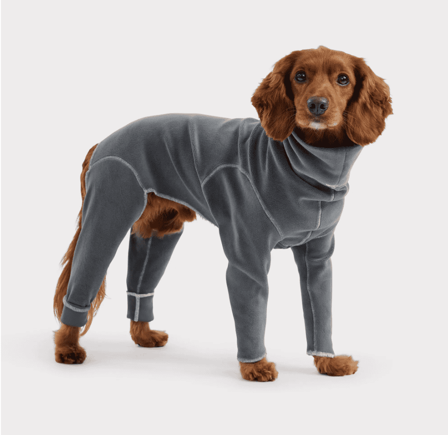 GF Pet Gondola Dog Onesie - Charcoal