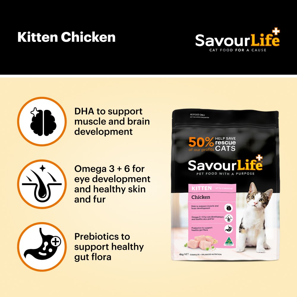 Savourlife Chicken Kitten Dry Food