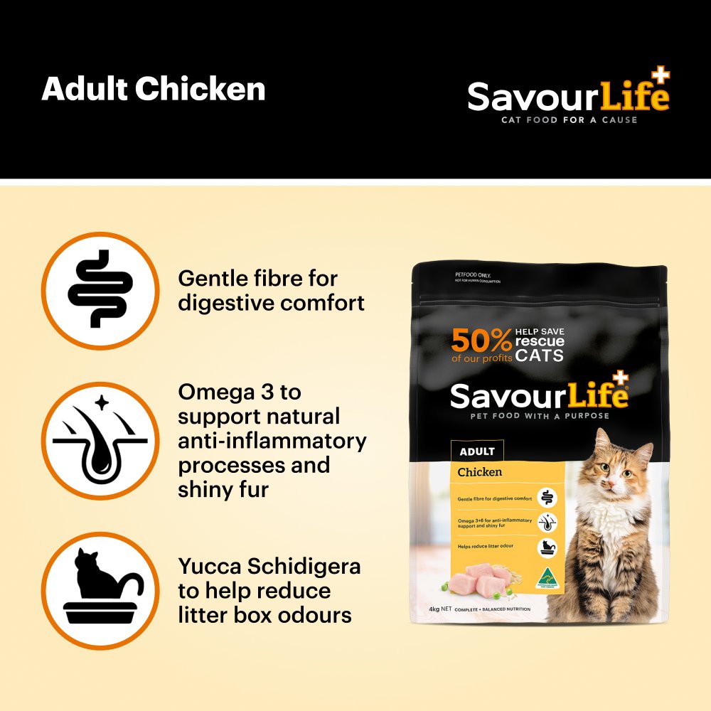 Savourlife Chicken Adult Dry Cat Food