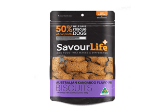 SavourLife Kangaroo Biscuits For Dogs 500g