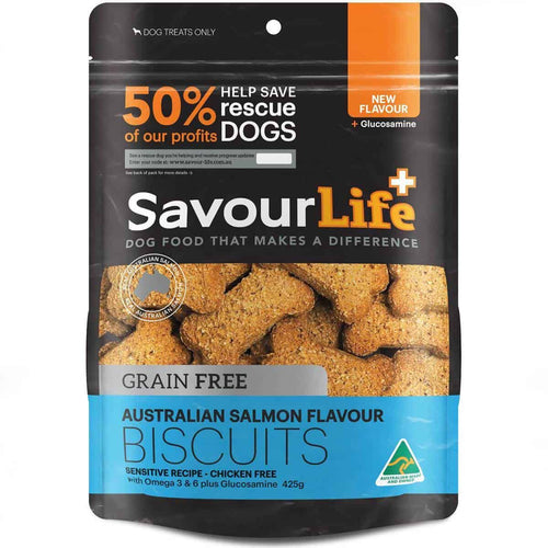 SavourLife Salmon Biscuits 425g