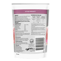 Ivory Coat Inspired by Raw Immunity Wet Kitten Food Pouch 85g 12 Pack
