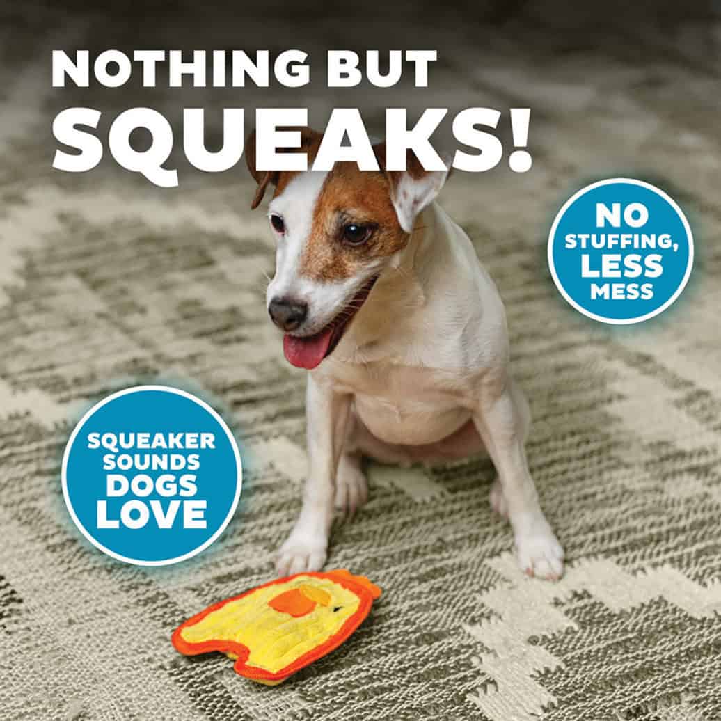 Outward Hound Dog Invincibles Chicky Extra Small Dog Toy - Yellow