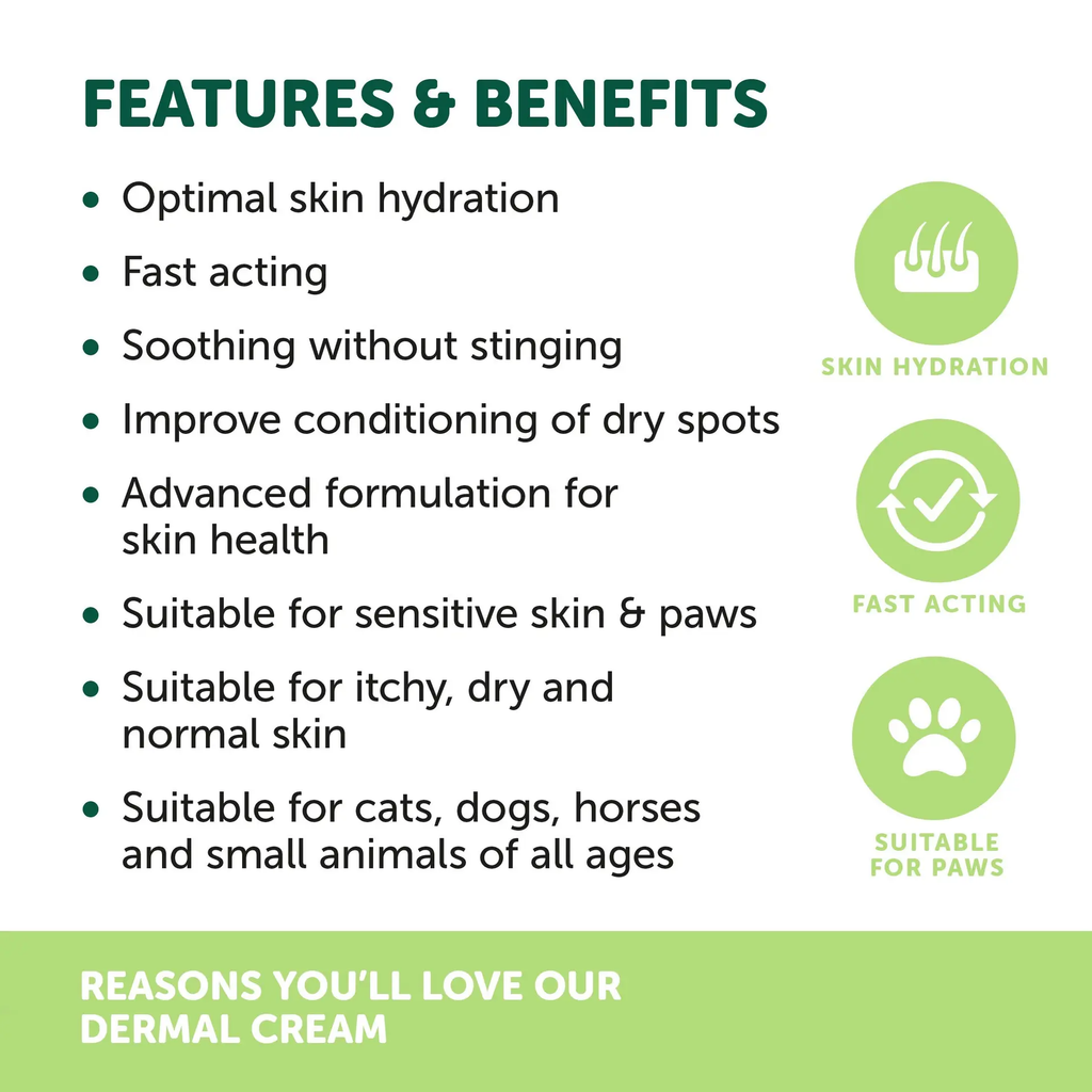 Natural Animal Solutions NAS Dermal Cream 60g