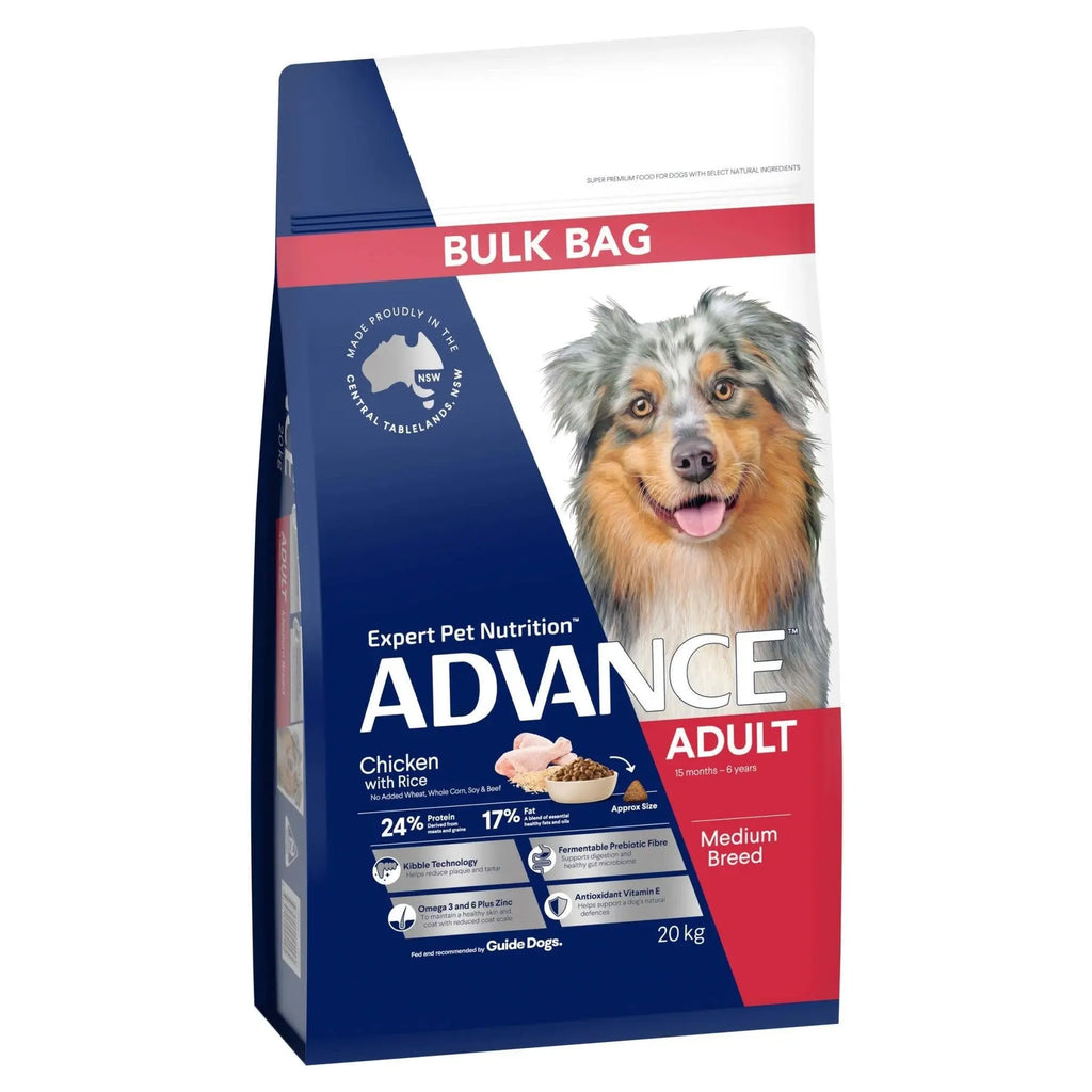 Advance Medium Breed Adult Dog Food Chicken with Rice