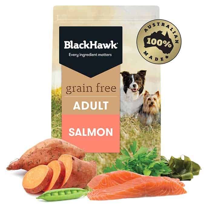 Black Hawk Dog Grain Free Salmon