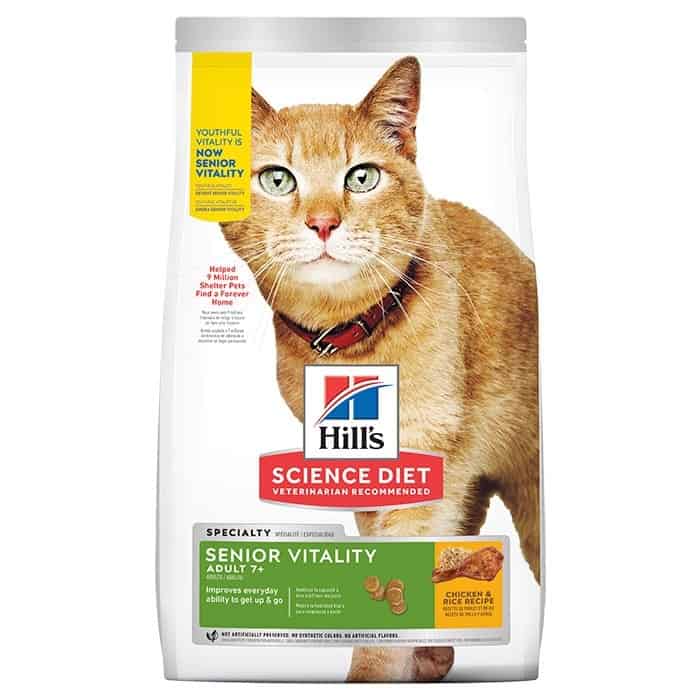 Hill's Science Diet Adult 7+ Indoor Cat Food Senior (Youthful) Vitality
