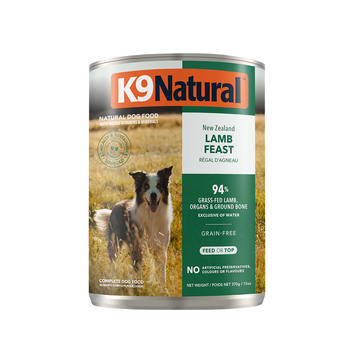 K9 Natural Lamb Feast Canned Dog Food