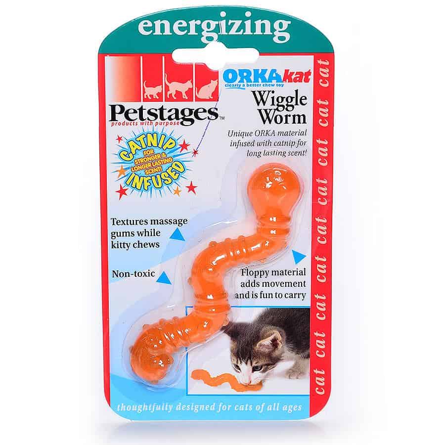 Petstages Orka Wiggle Worm For Cats
