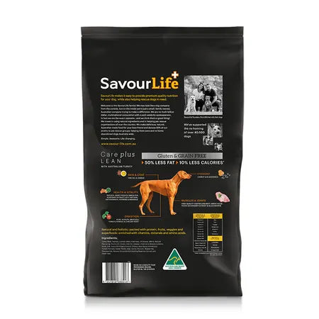 SavourLife Grain Free Lean with Australian Turkey Dog Food