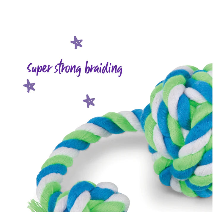 Kazoo Twisted Rope Sling Knot Ball