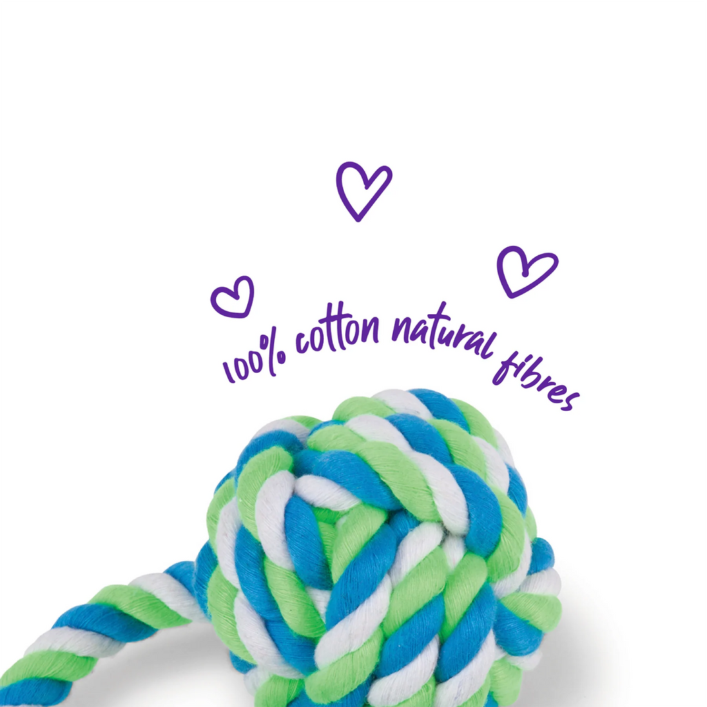 Kazoo Twisted Rope Sling Knot Ball