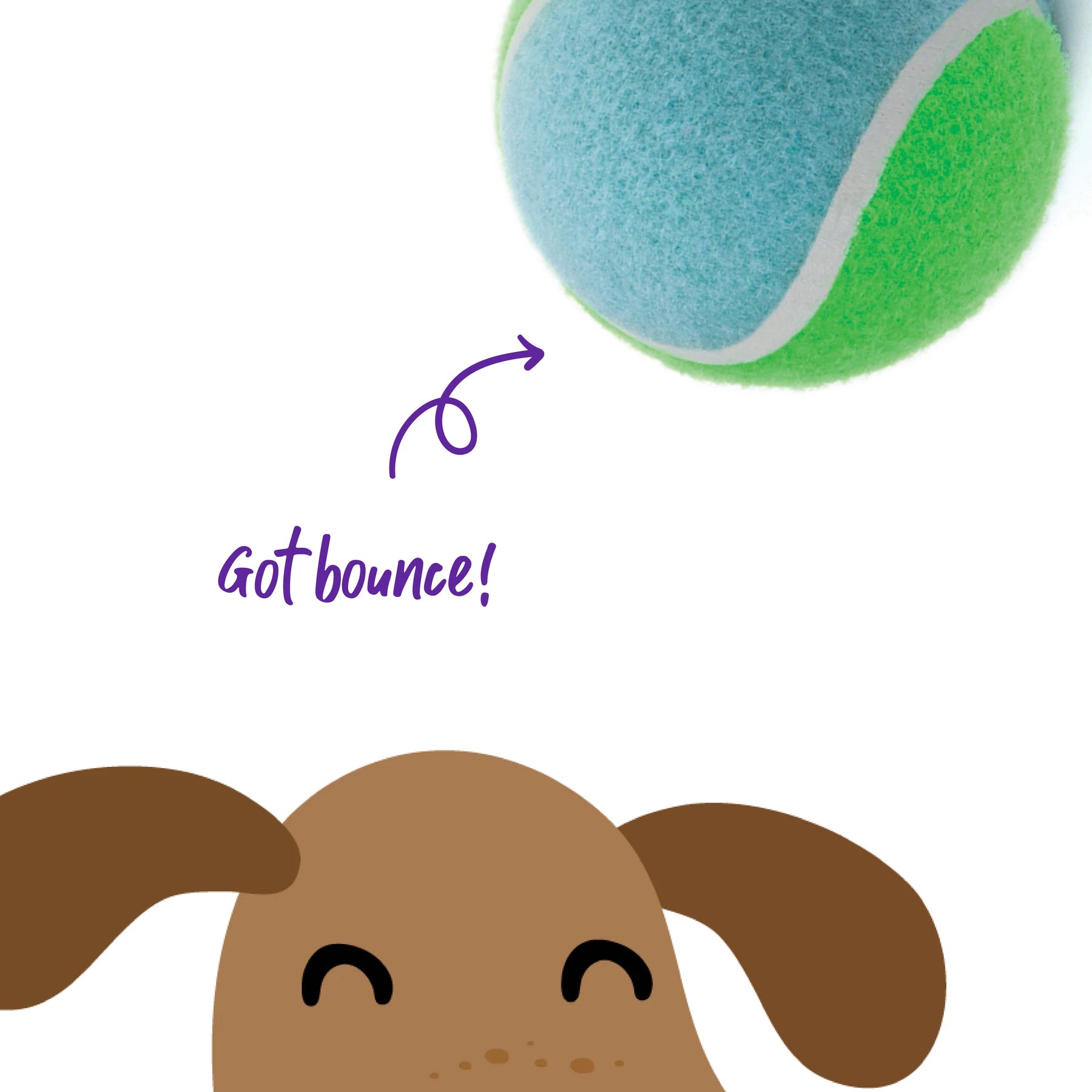 Kazoo Puncture Proof Sponge Tennis Ball