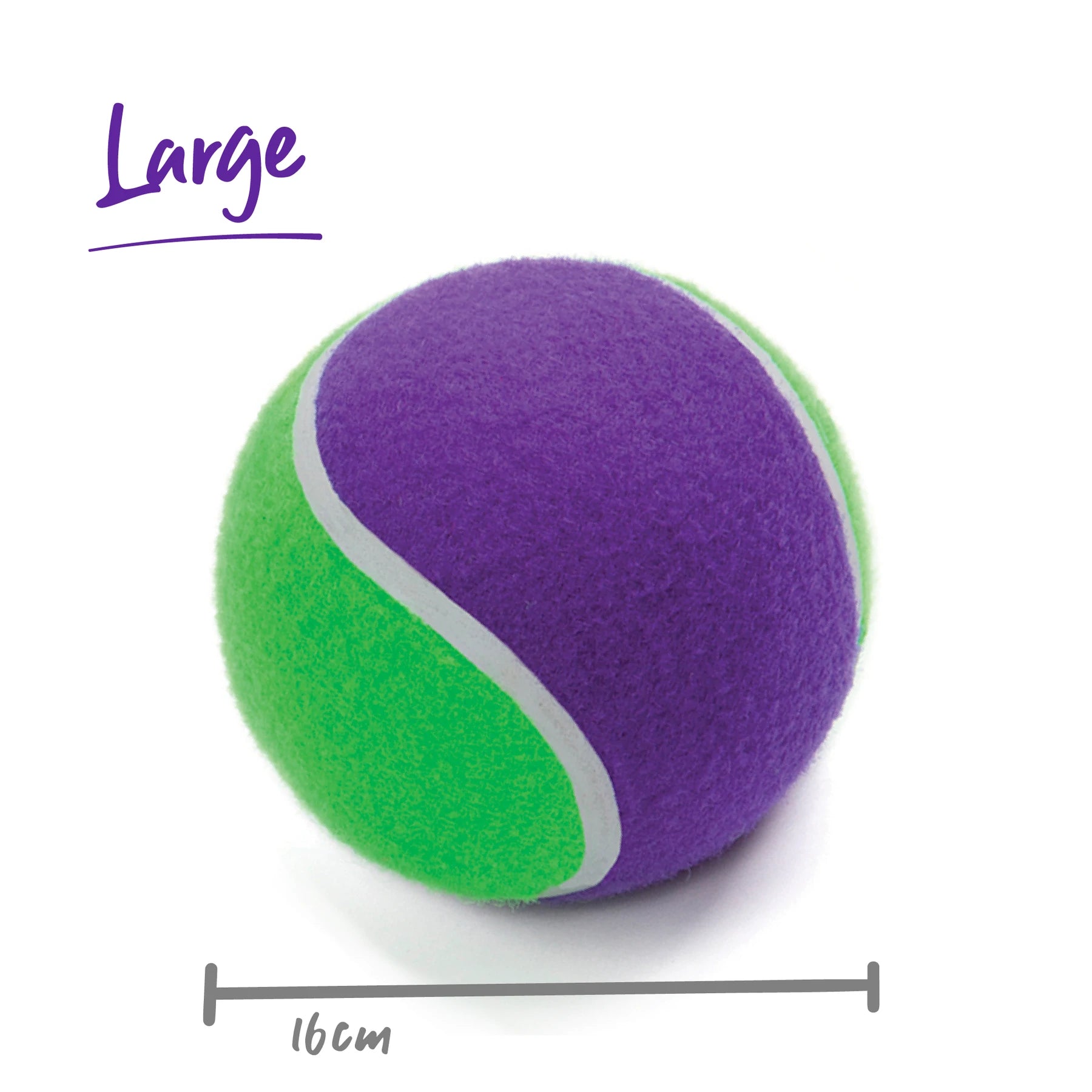 Kazoo Puncture Proof Sponge Tennis Ball