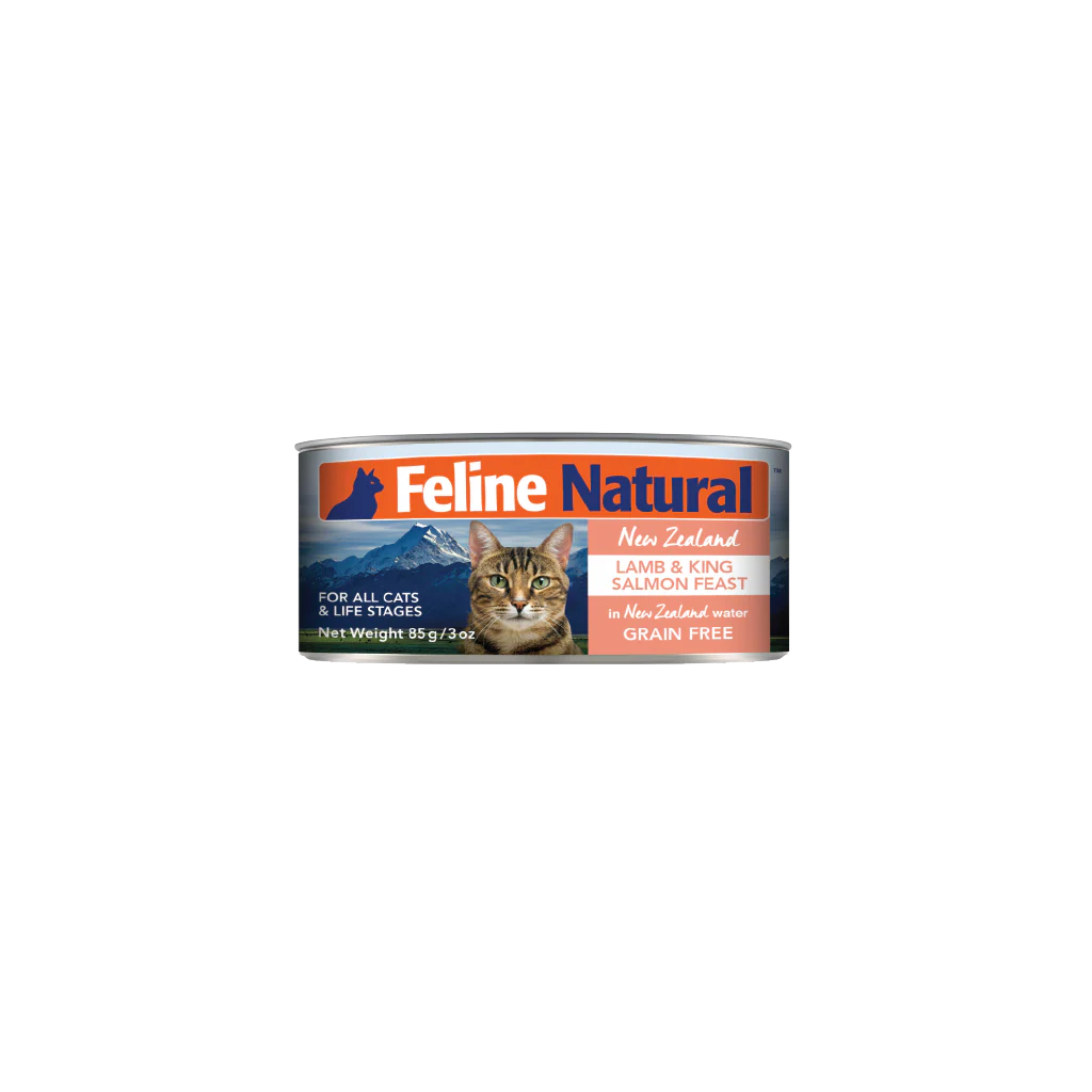 Feline Natural Lamb & King Salmon Feast Canned Cat Food