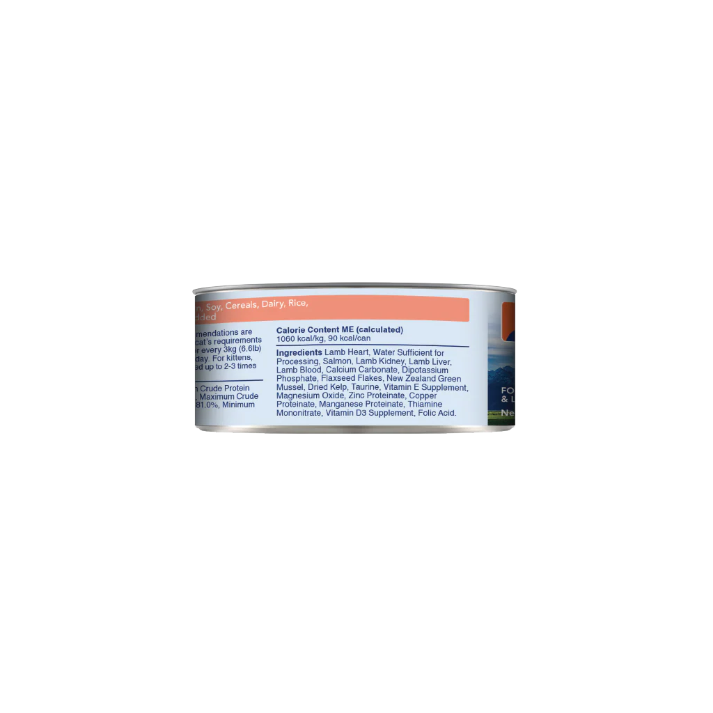 Feline Natural Lamb & King Salmon Feast Canned Cat Food