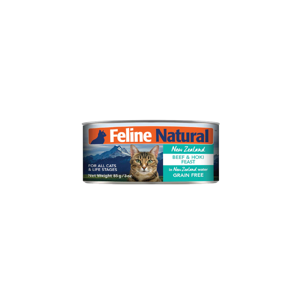 Feline Natural Beef & Hoki Feast Canned Cat Food