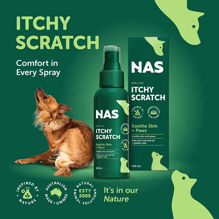 Natural Animal Solutions NAS Itchy Scratch 100ml
