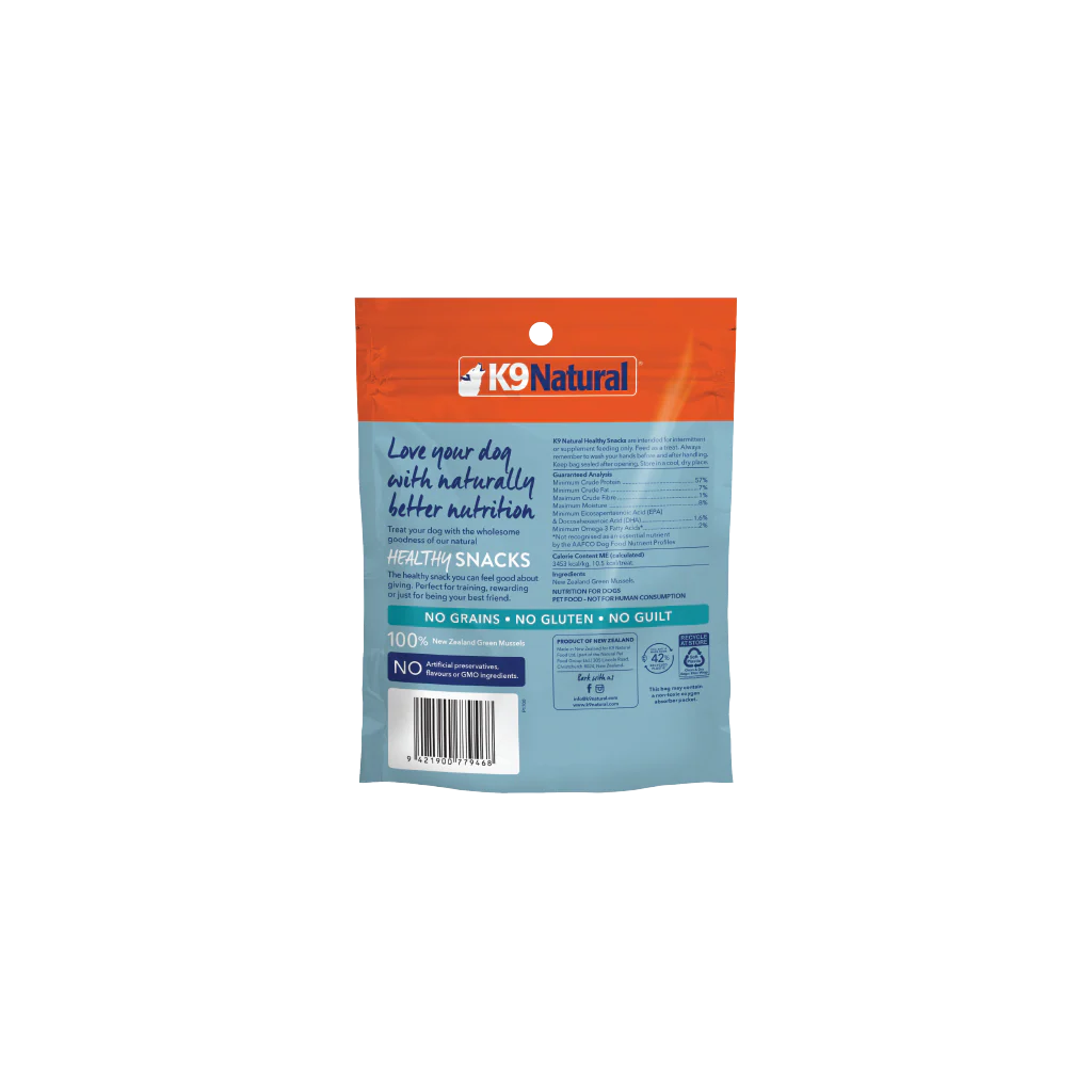K9 Natural Green Mussels Healthy Dog Snacks