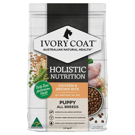 Ivory Coat Puppy Chicken & Brown Rice