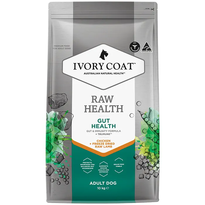 Ivory Coat Raw Health Gut Health Adult Dog Food