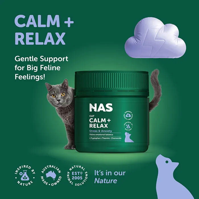 Natural Animal Solutions NAS Calm & Relax for Feline 80g
