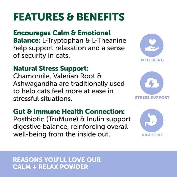 Natural Animal Solutions NAS Calm & Relax for Feline 80g